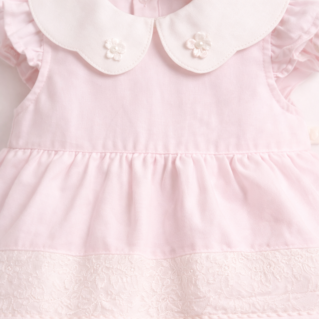 Blush Petal Dress Set