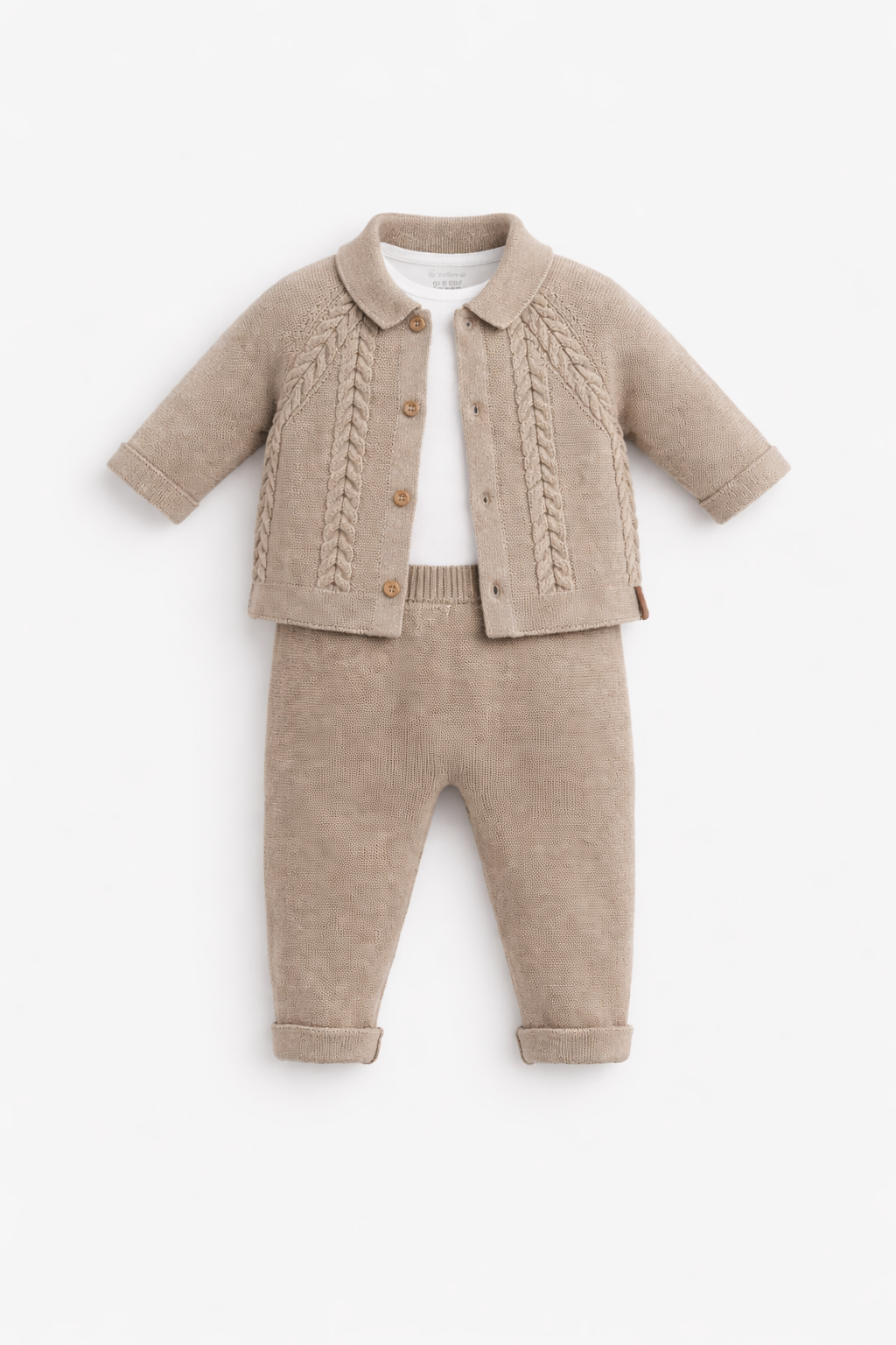 Baby Boy Classic Knit Layered Set