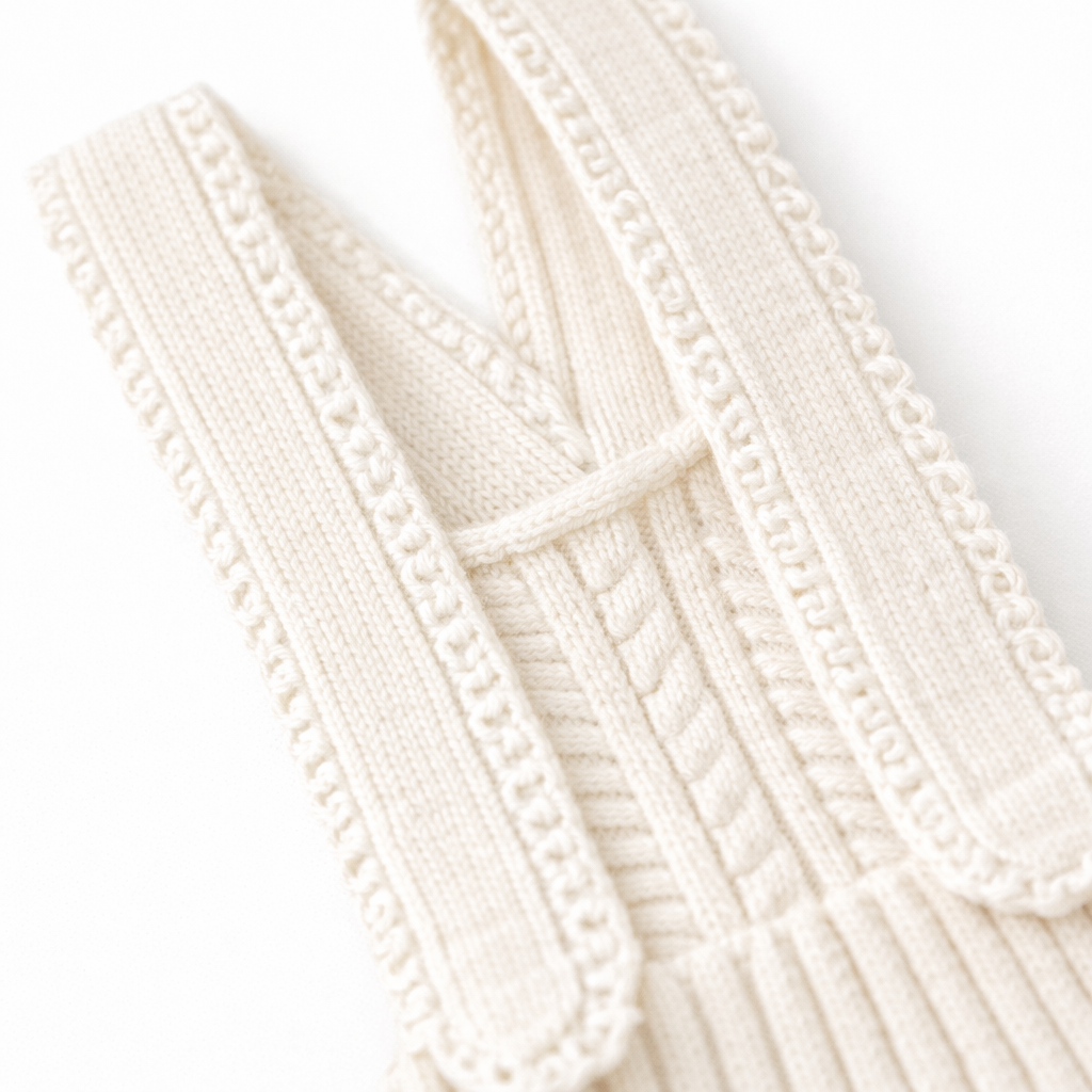 Cream Heirloom Knit Set