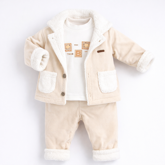 Cozy Bear Sherpa Set
