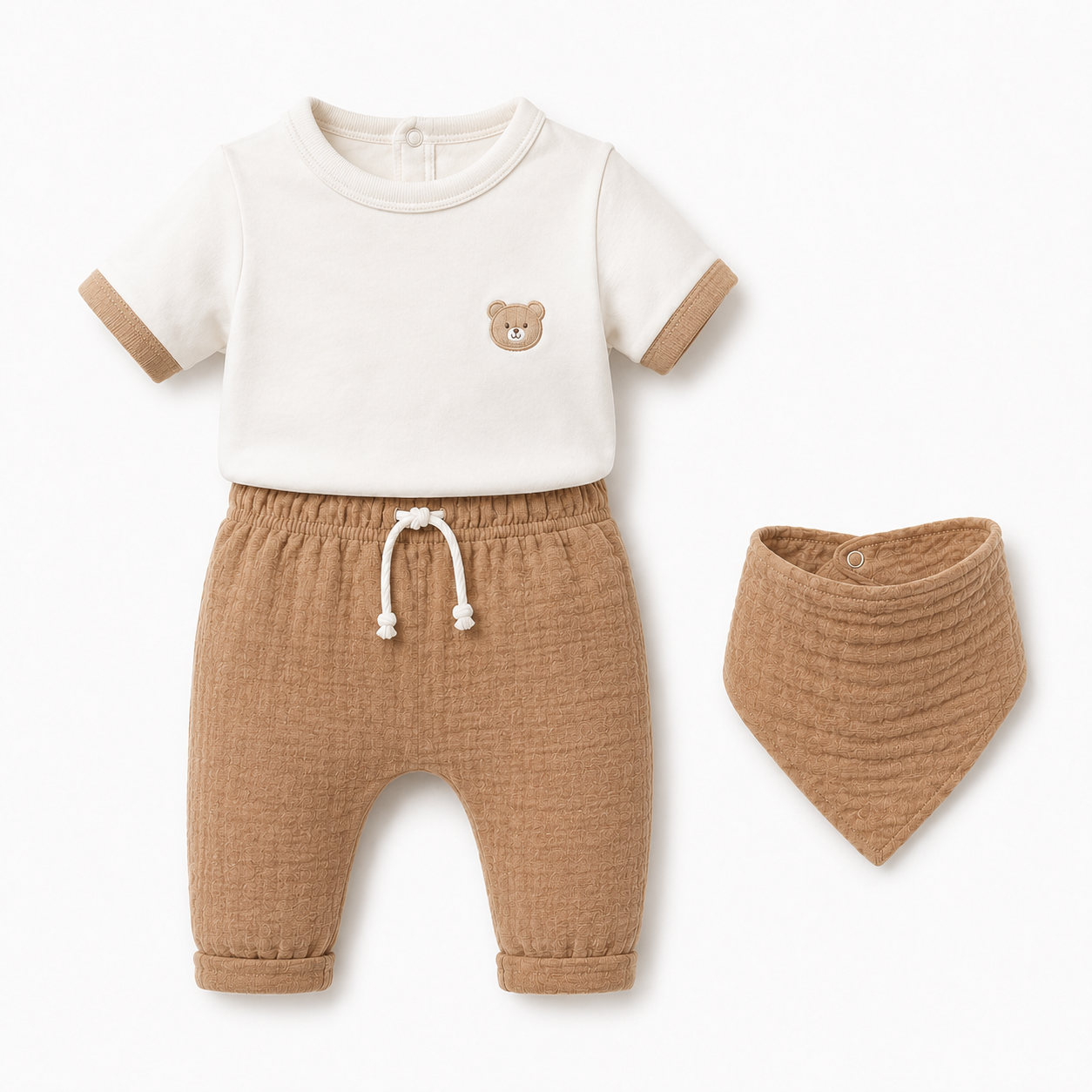 Cozy Bear Three-Piece Set