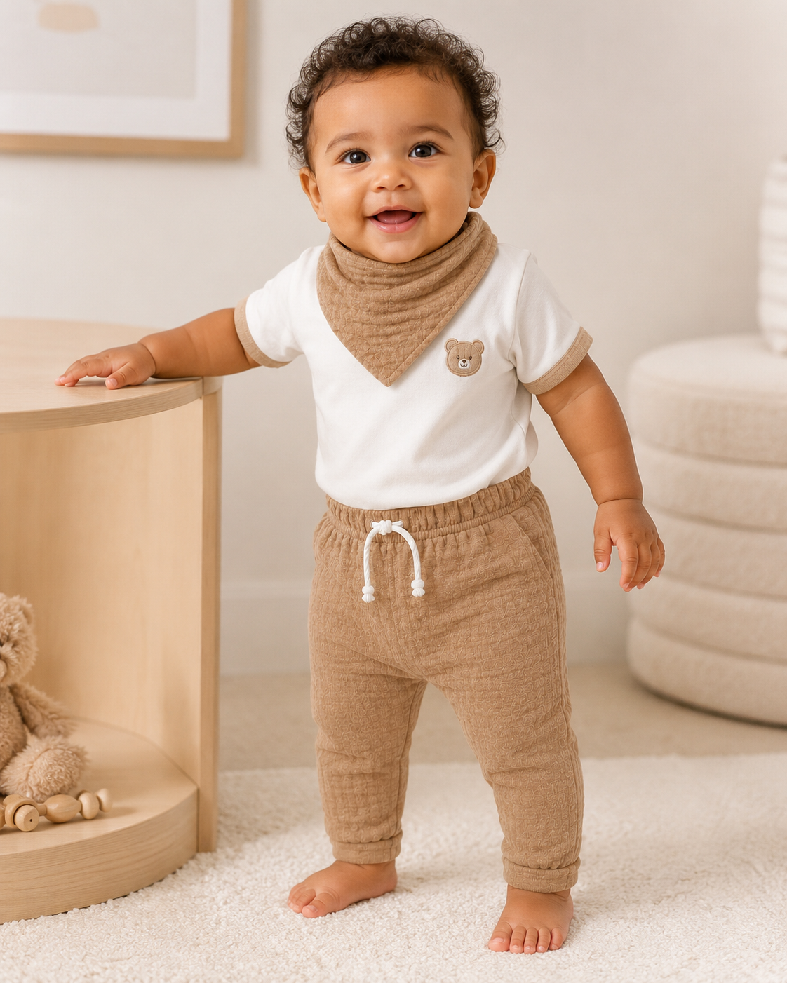 Cozy Bear Three-Piece Set