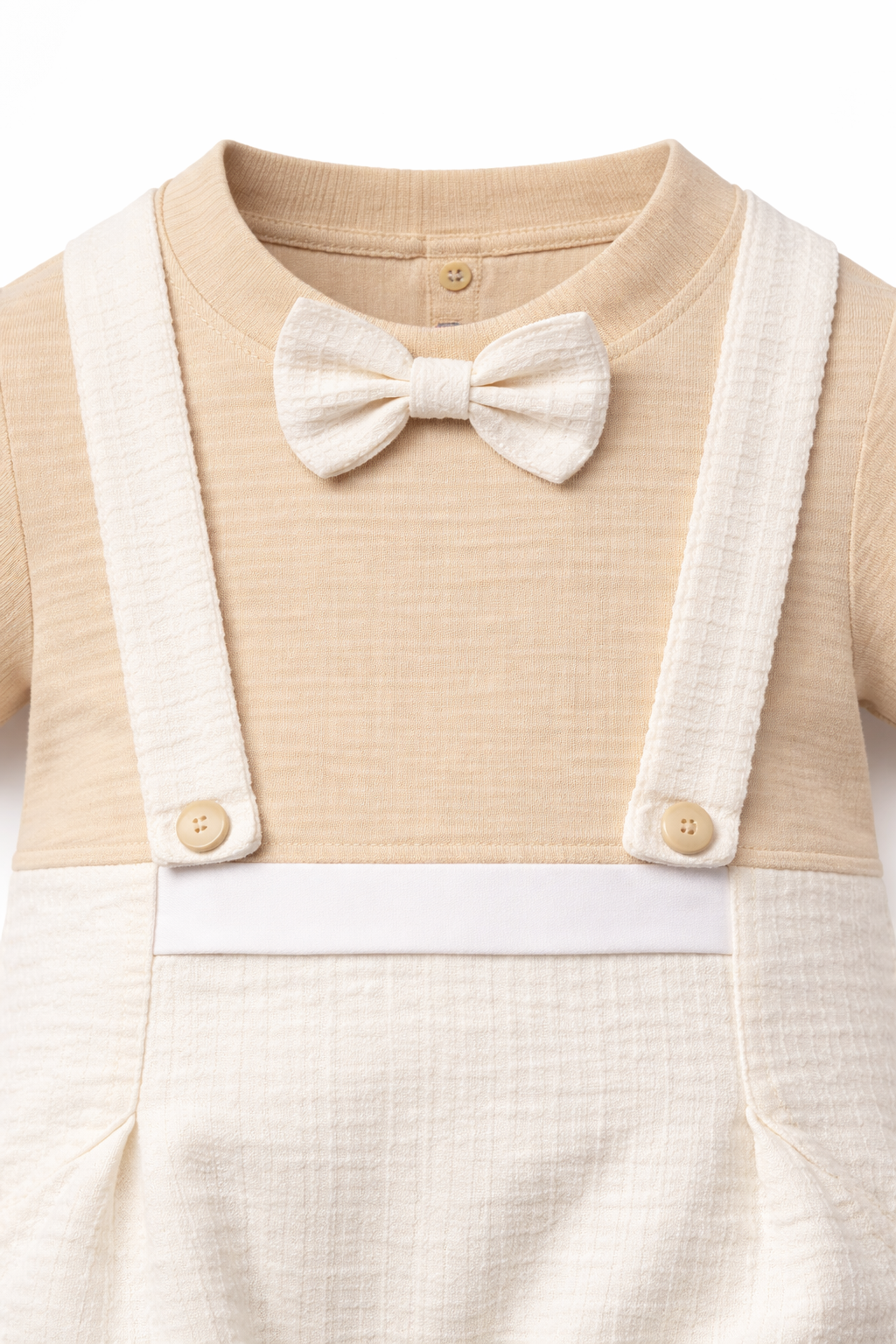 Cream Gentle Charm Suspender Set