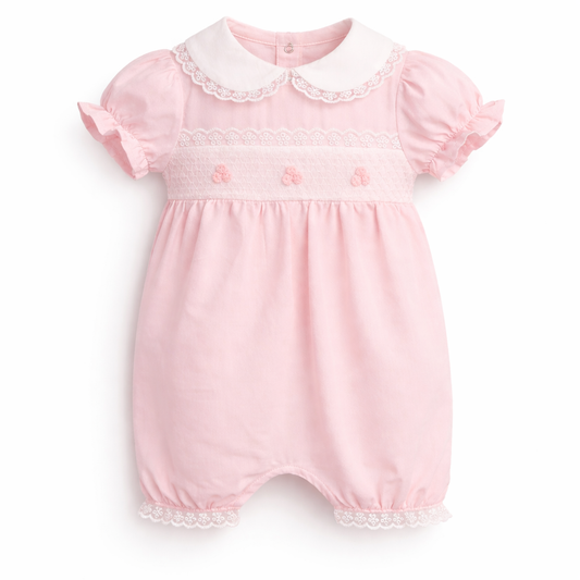 Blush Heirloom Romper