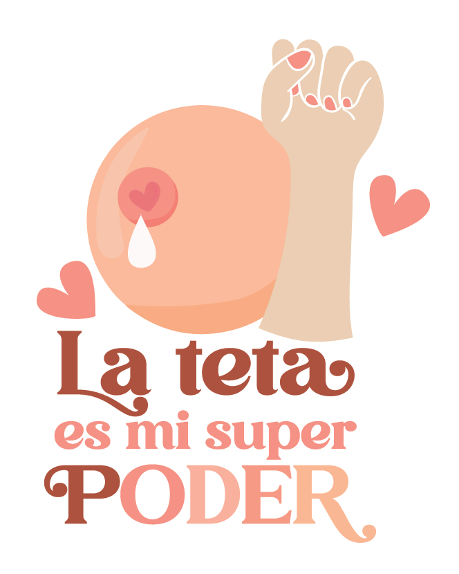 Sticker La Teta es mi super Poder