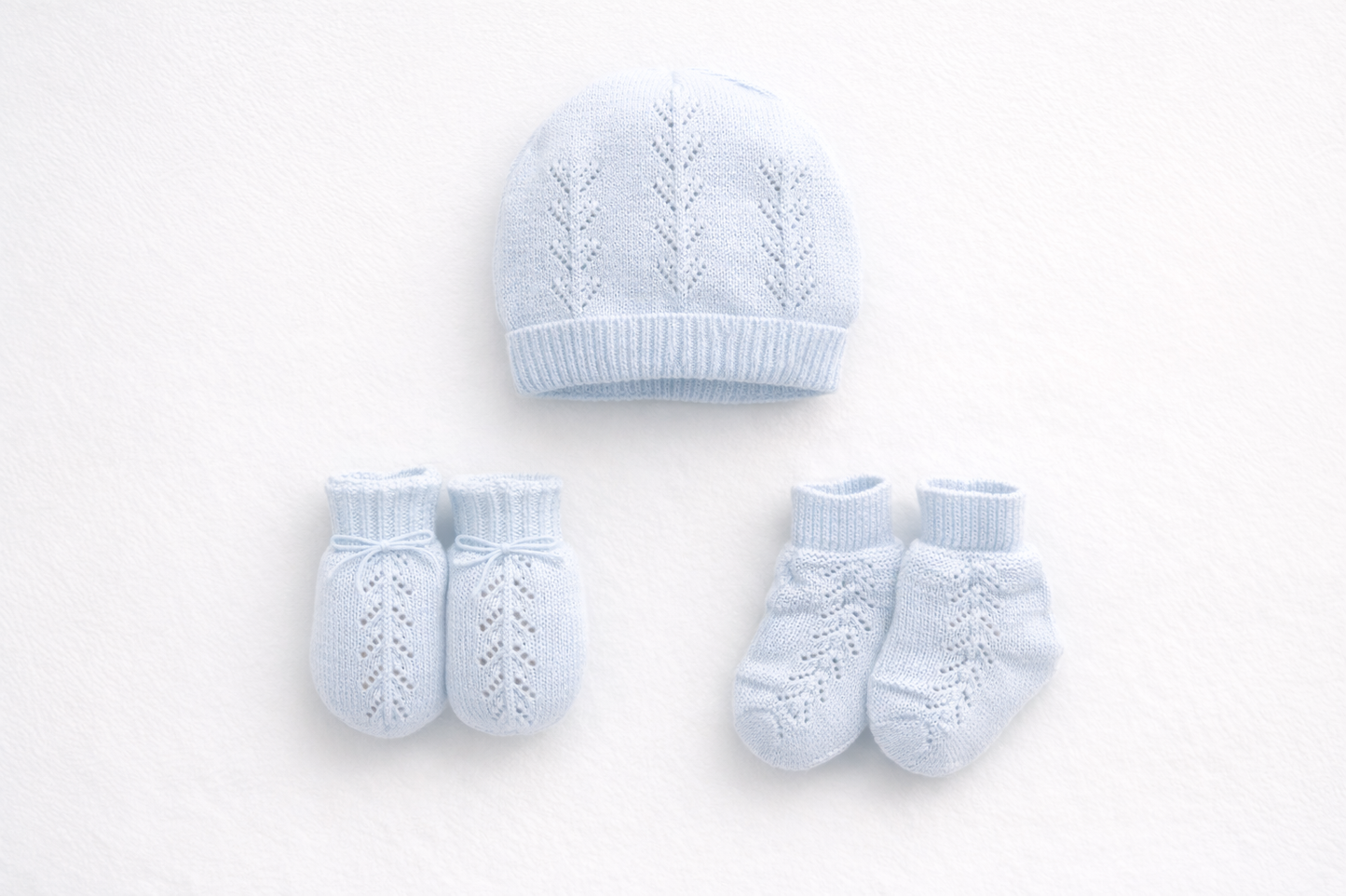 Newborn Sky Knit Set