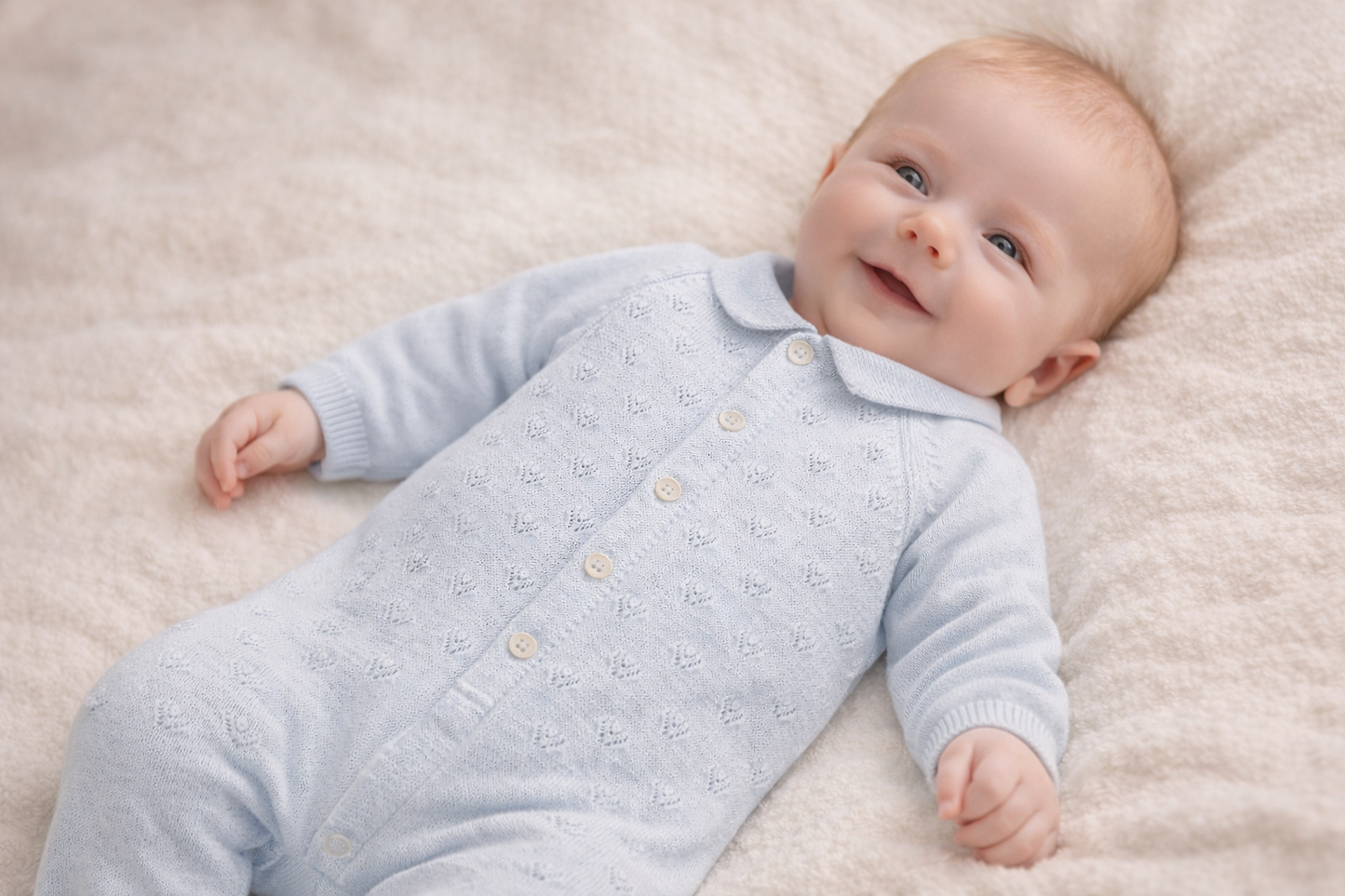 Newborn Sky Knit Set