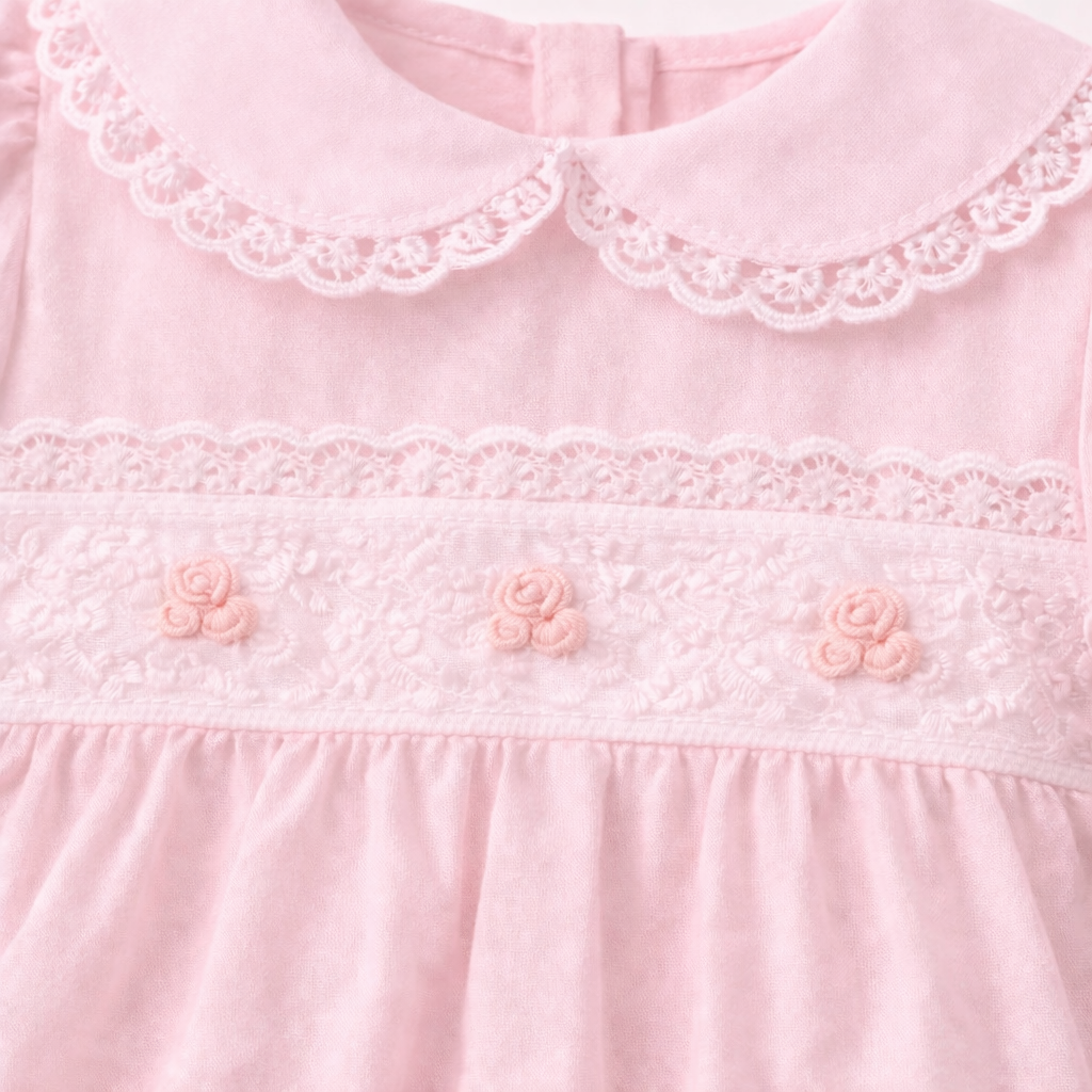 Blush Heirloom Romper