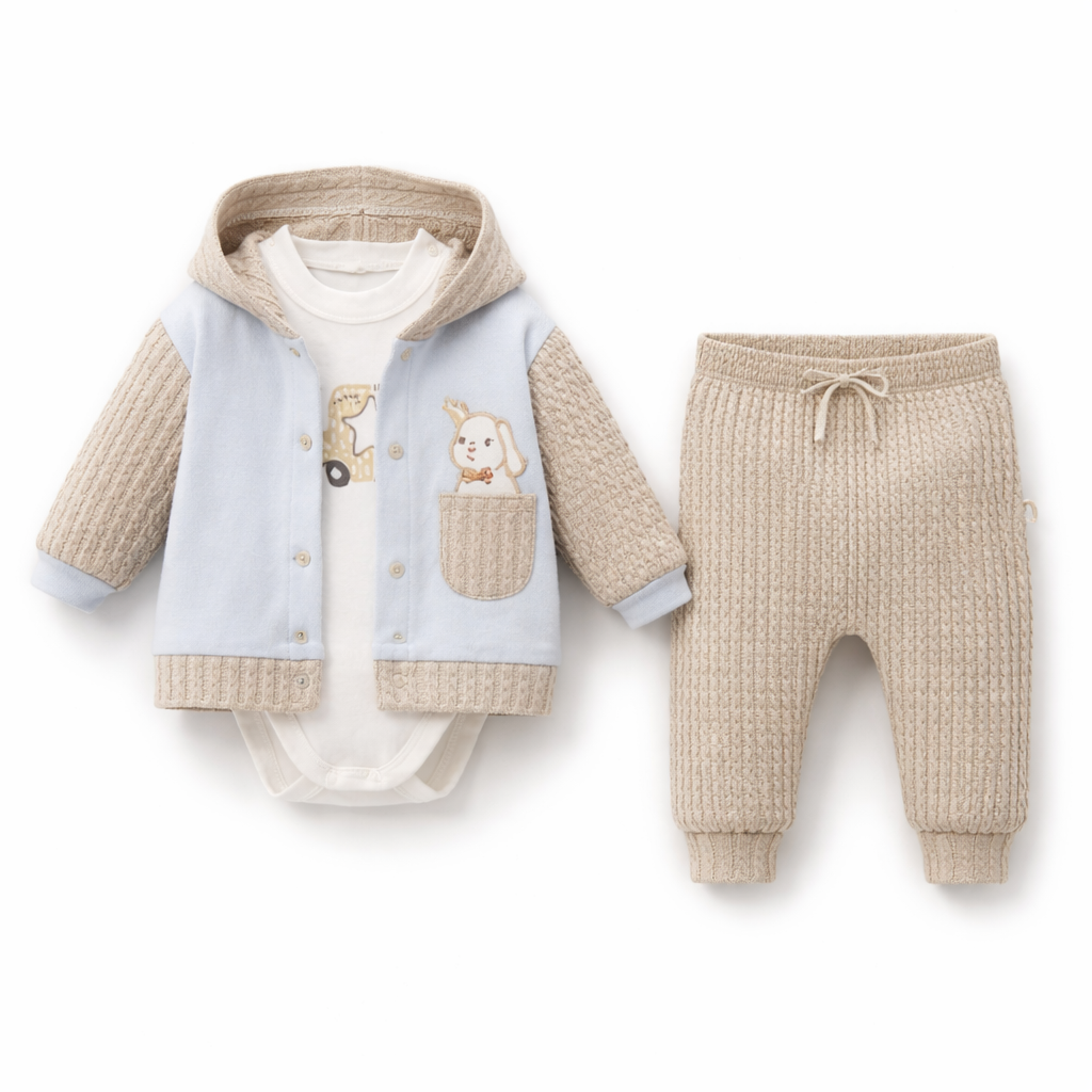 Cozy Bear Knit Set