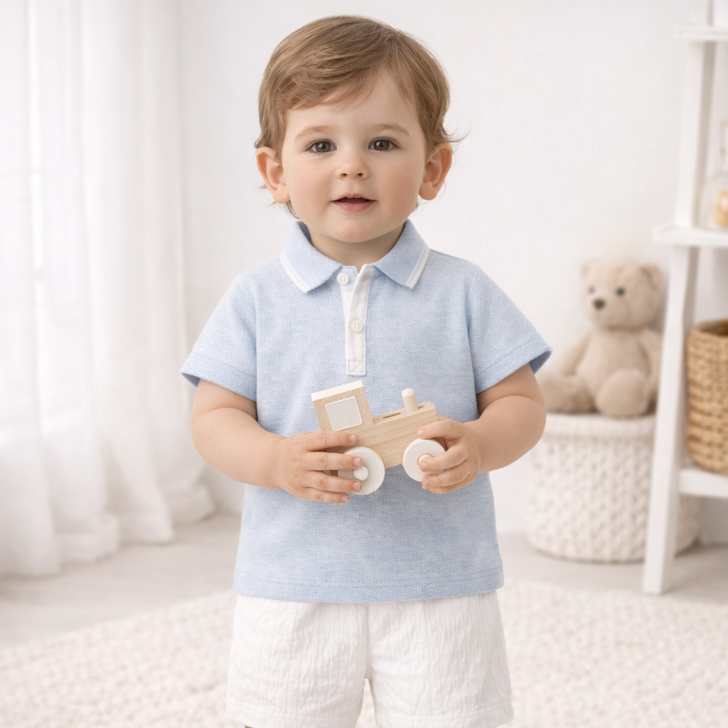 Classic Sky Polo Set