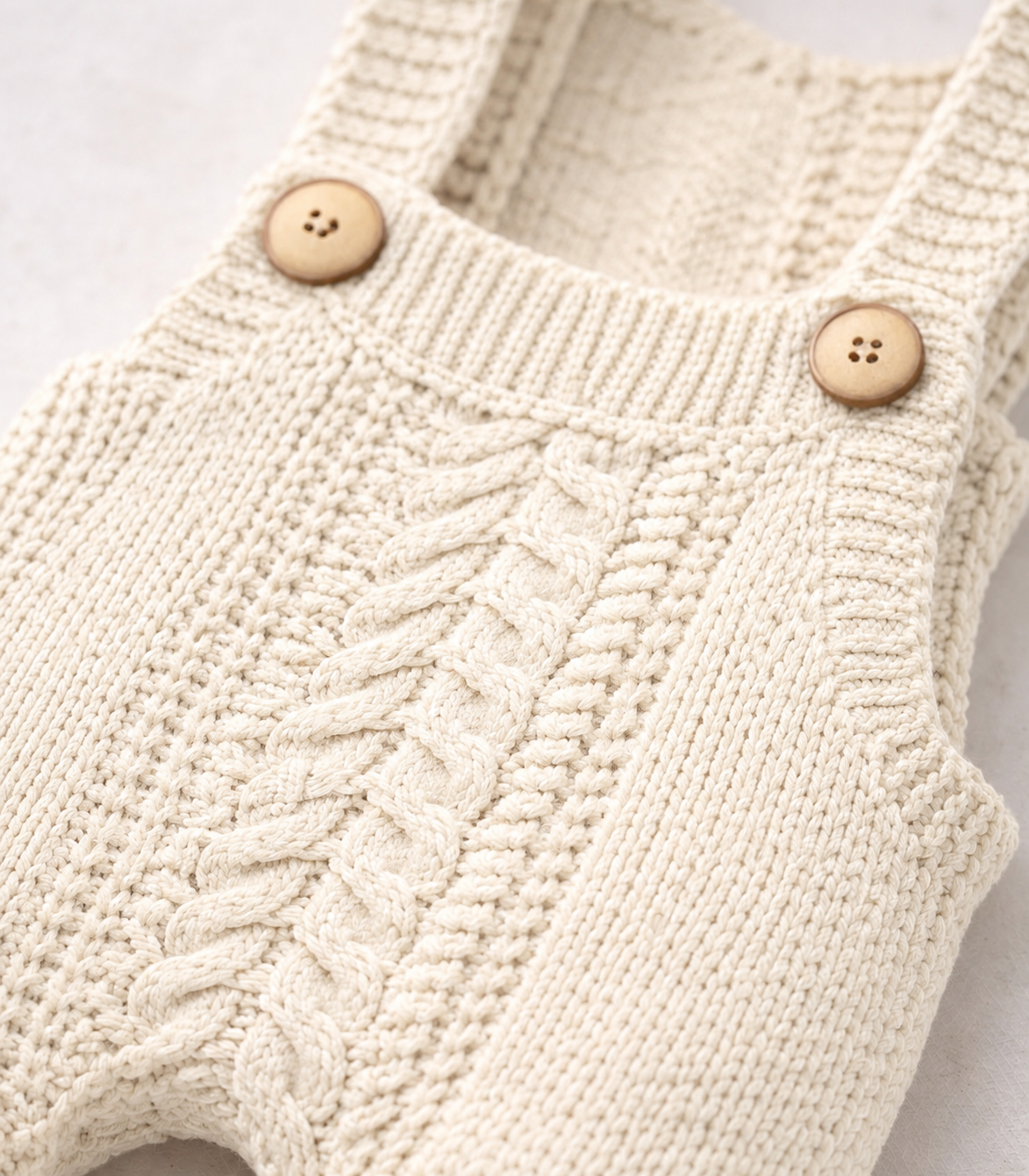 Cream Classic Knit Newborn Set