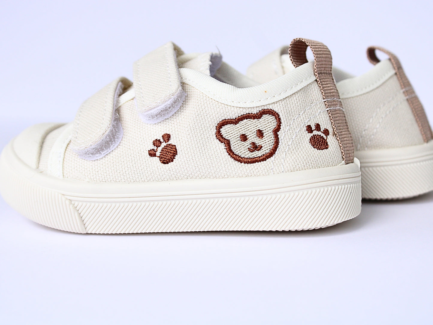 Unisex Baby Cream Sneakers