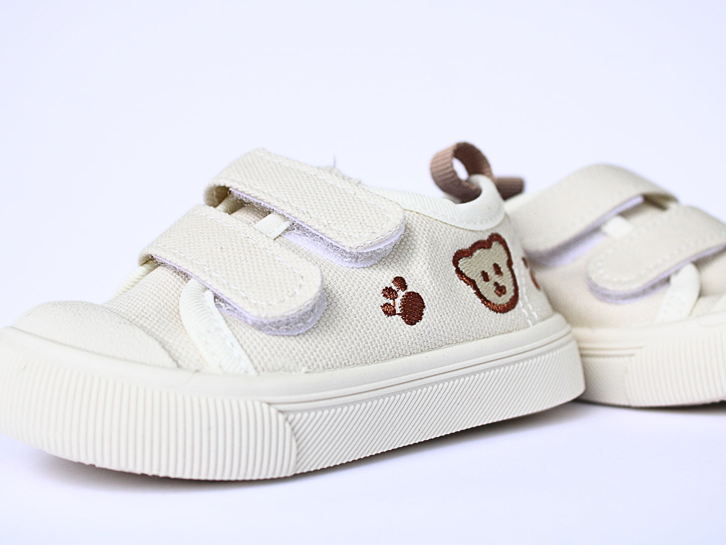 Unisex Baby Cream Sneakers