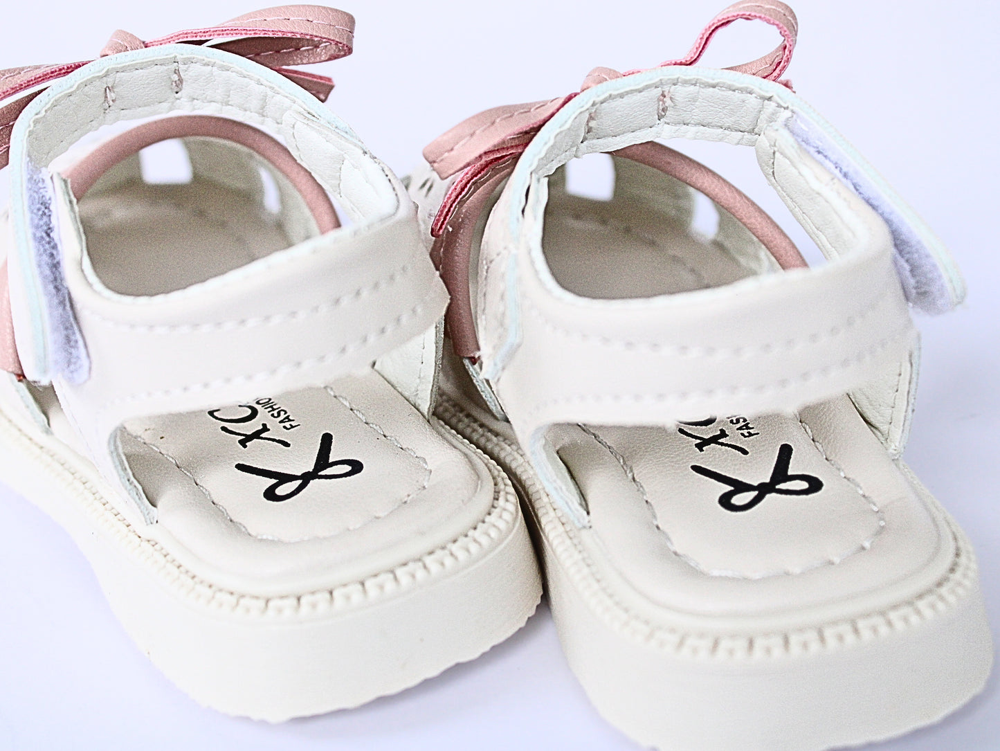 Baby Girl White & Pink Sandal