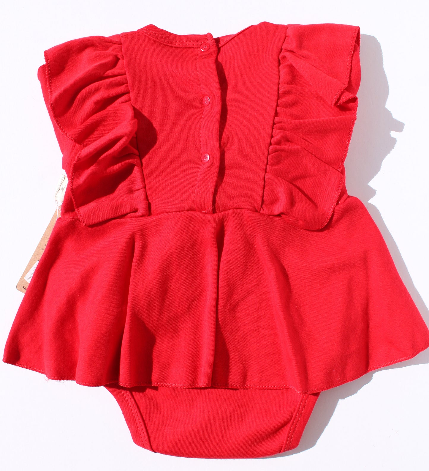 Baby Girl Coquette Red Dress