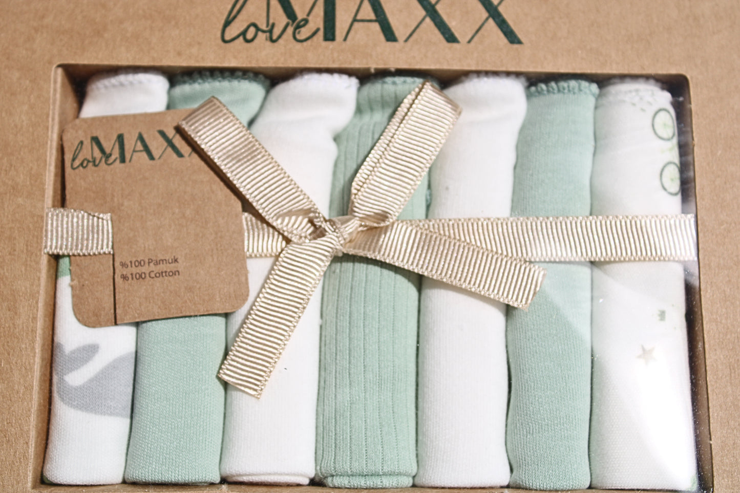 Organic Cotton Baby Bath Cloth Set