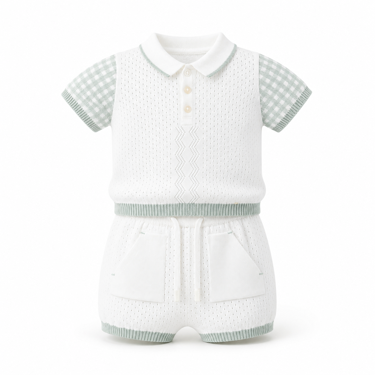 Mint Breeze Knit Set