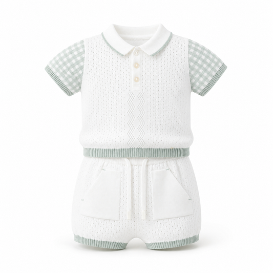 Mint Breeze Knit Set