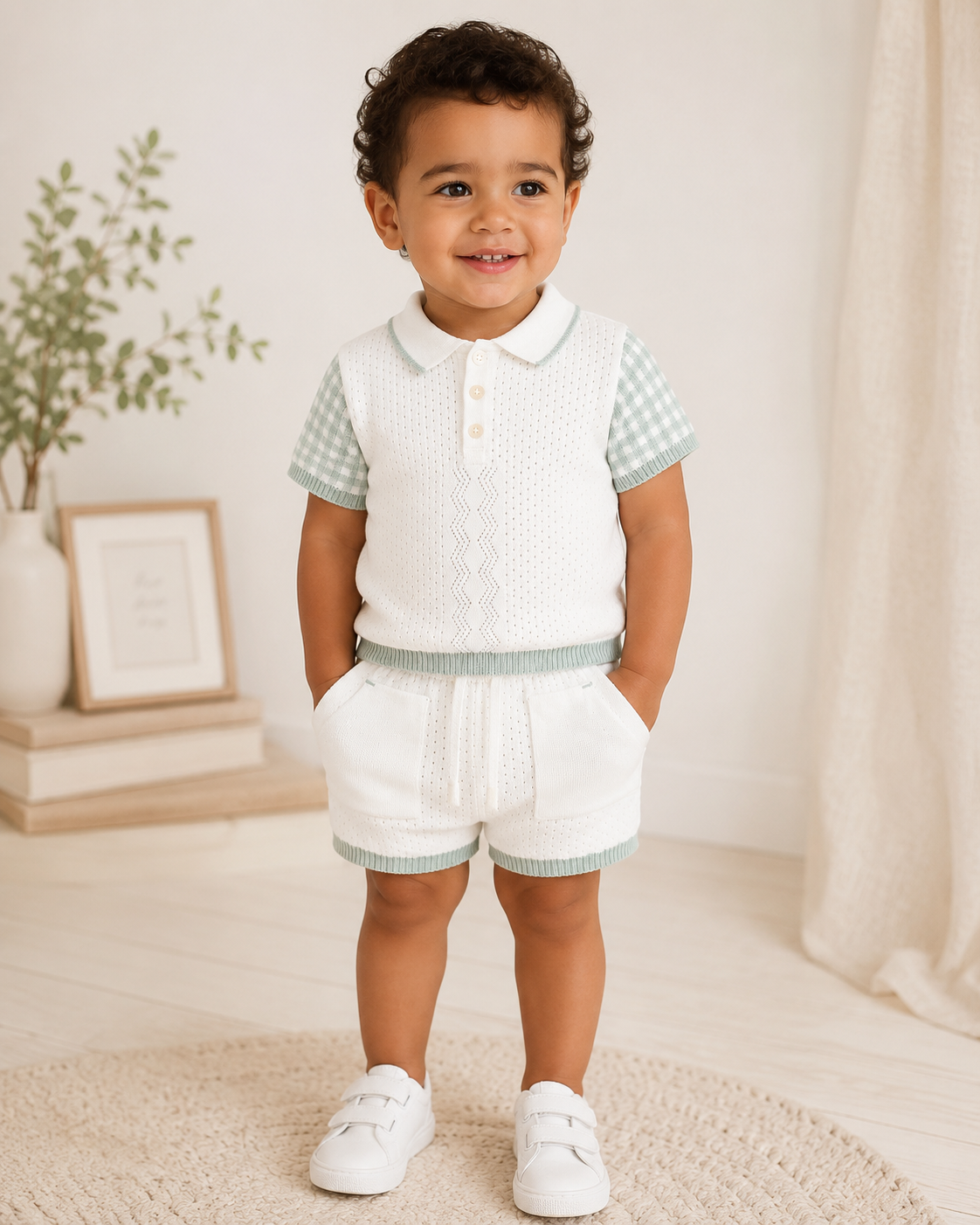 Mint Breeze Knit Set