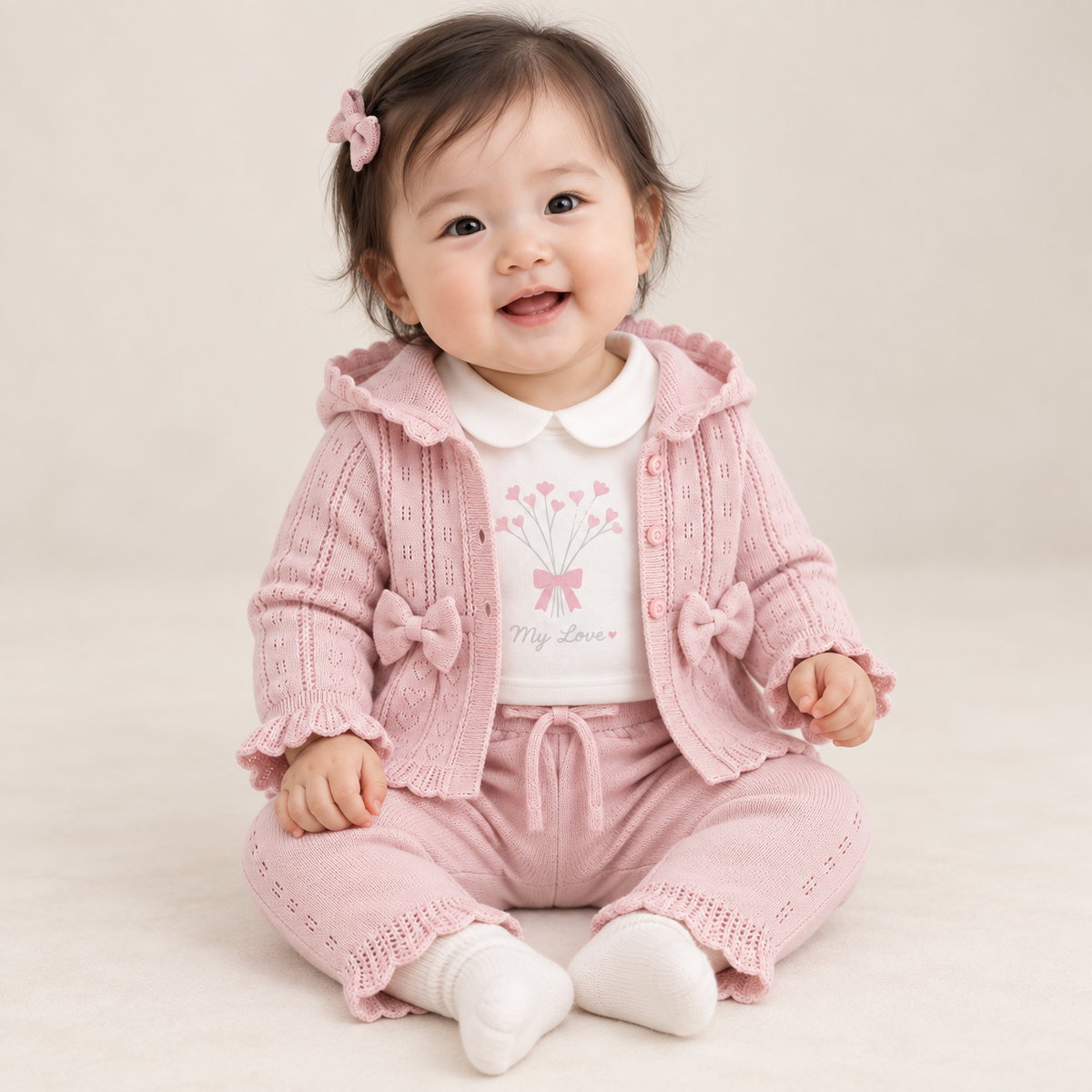 My Love Blush Knit Set