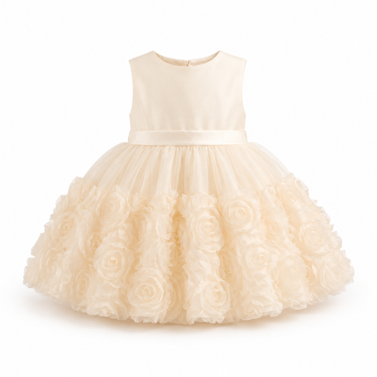Rosette Princess Party Dress