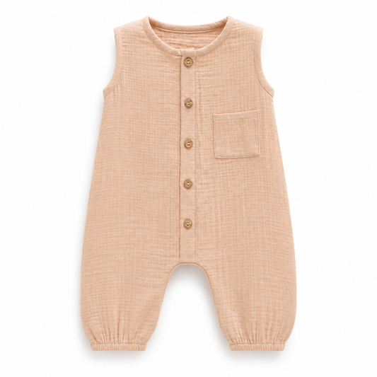 Sand Dune Muslin Romper