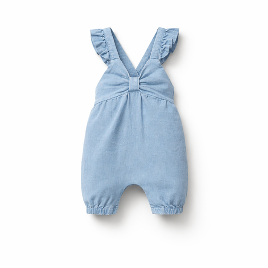 Sky Breeze Ruffle Romper