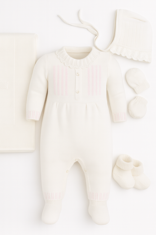Stripe Baby Girl Set of 5