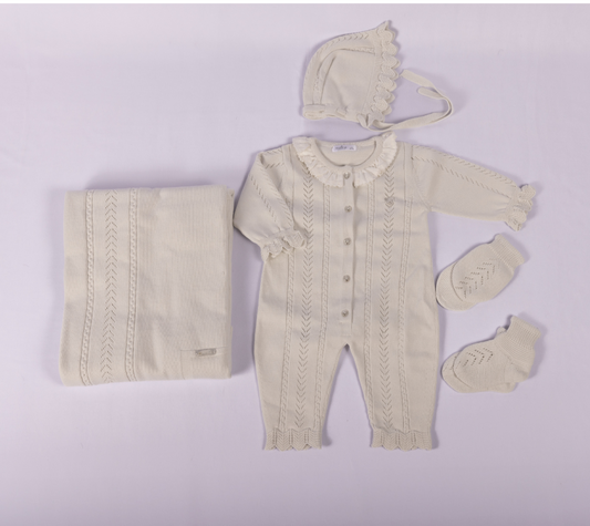 Baby Girl Elegant Gray NewBorn Set