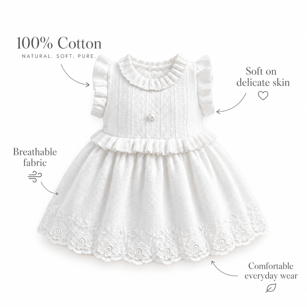 White Grace Lace Dress