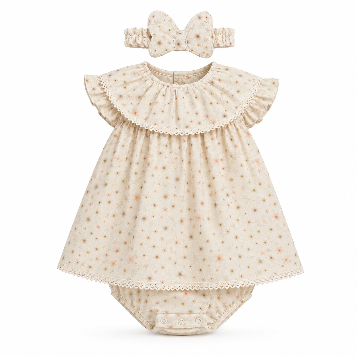 Wildflower Meadow Romper Dress