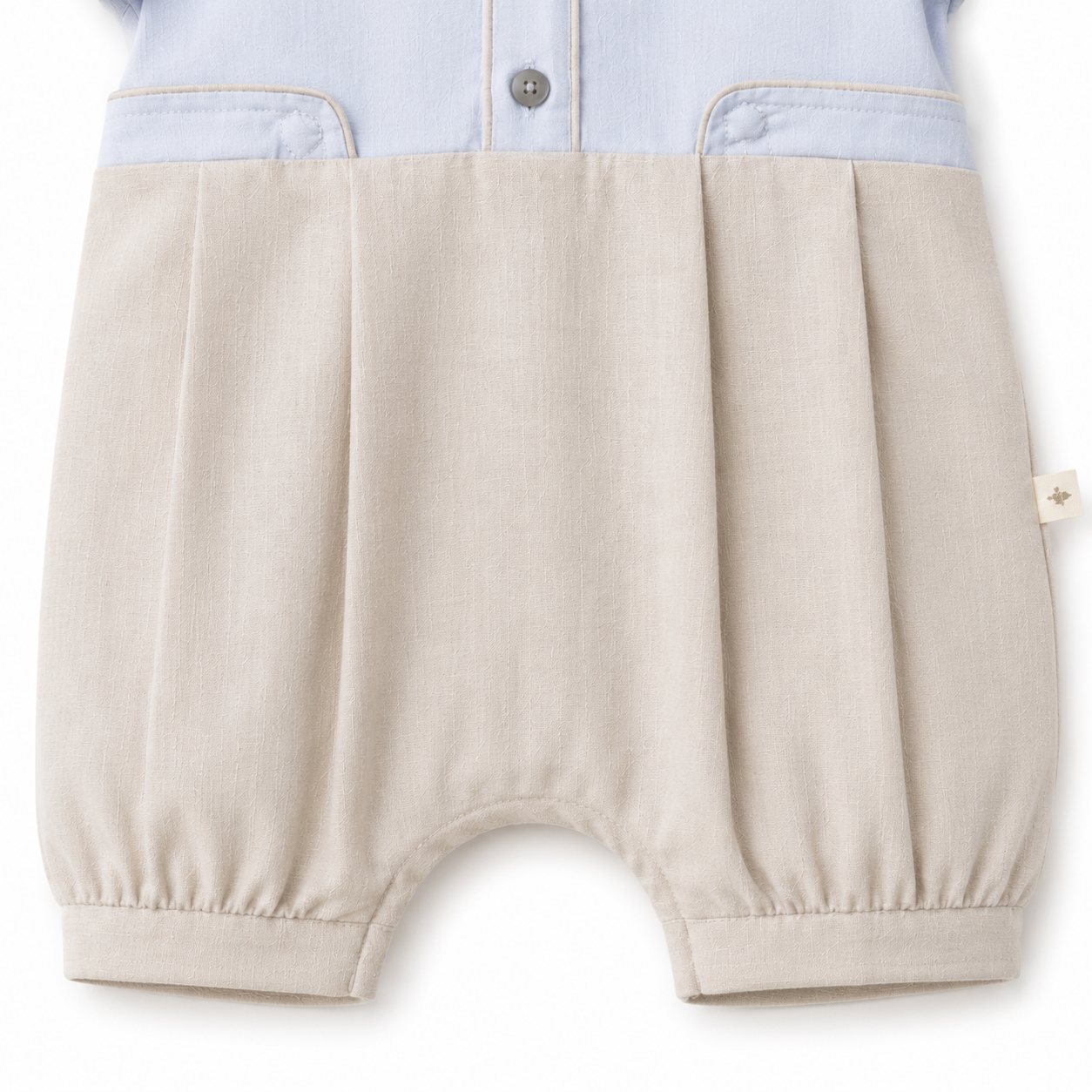 Classic Two-Tone Romper