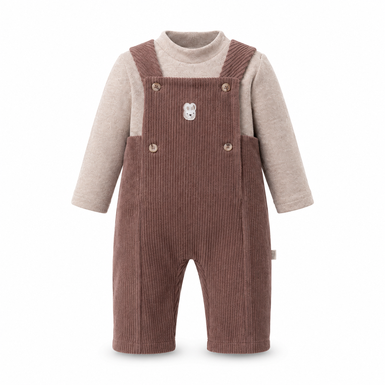 Little Bear Corduroy Overall Set