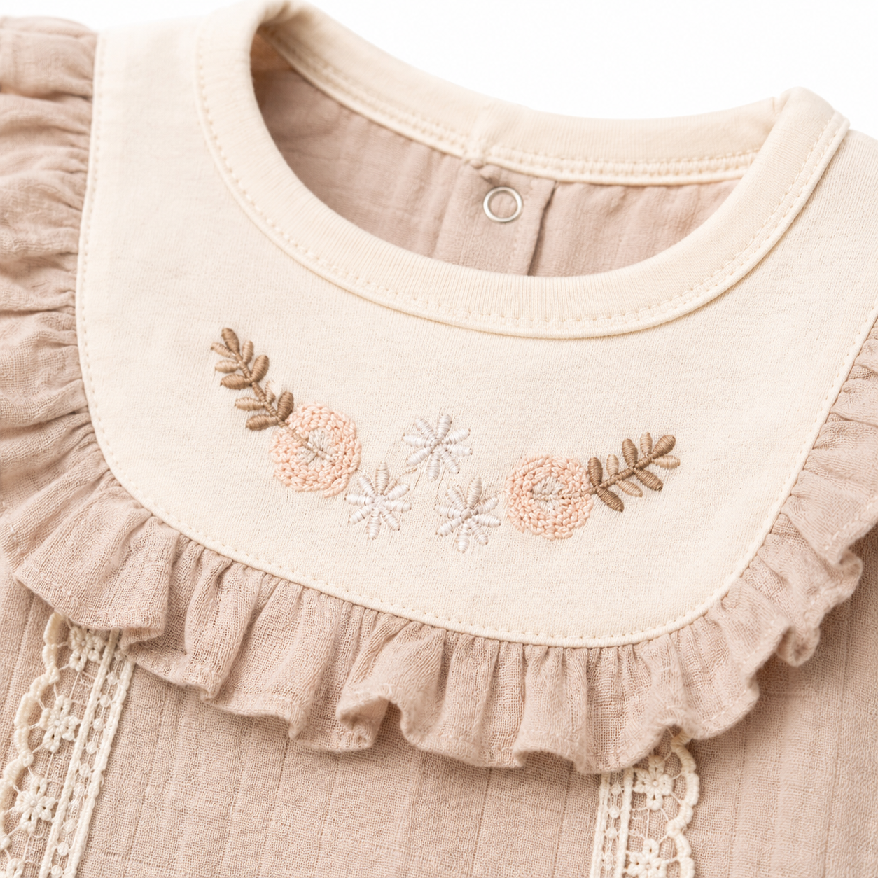 Beige Blossom Newborn Set