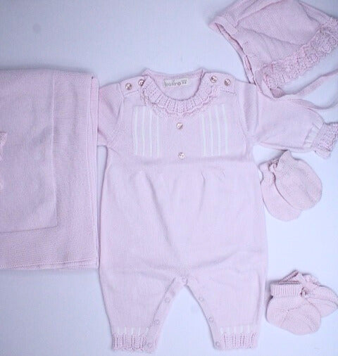 Stripe Baby Girl Set of 5