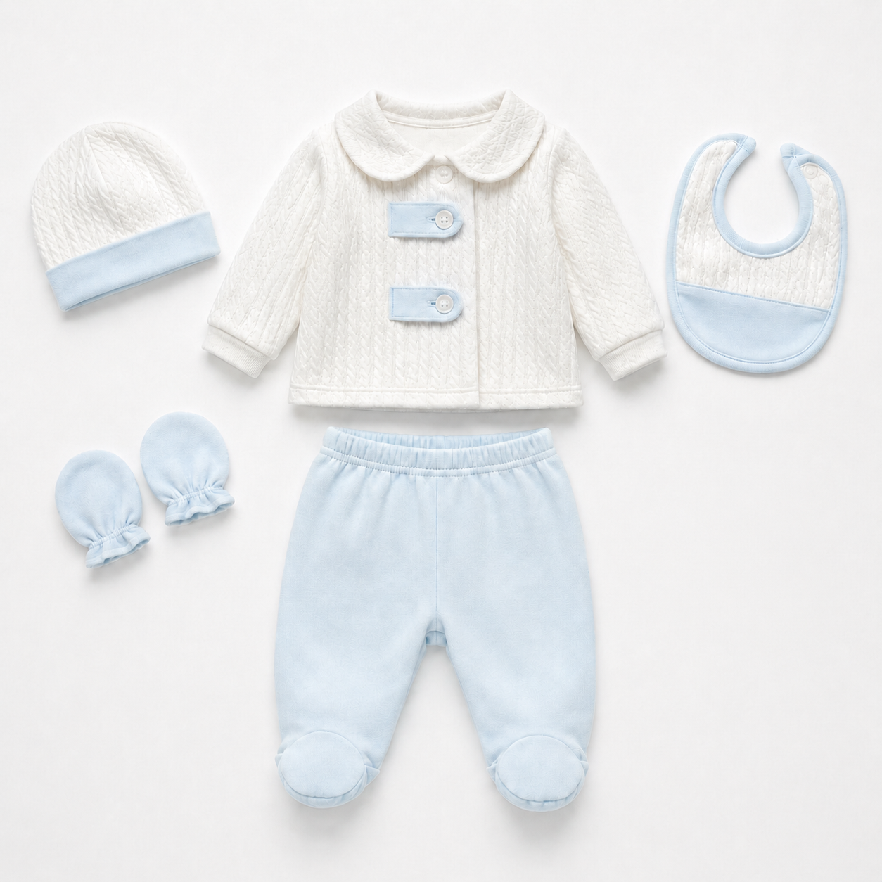 Soft Sky Newborn Set