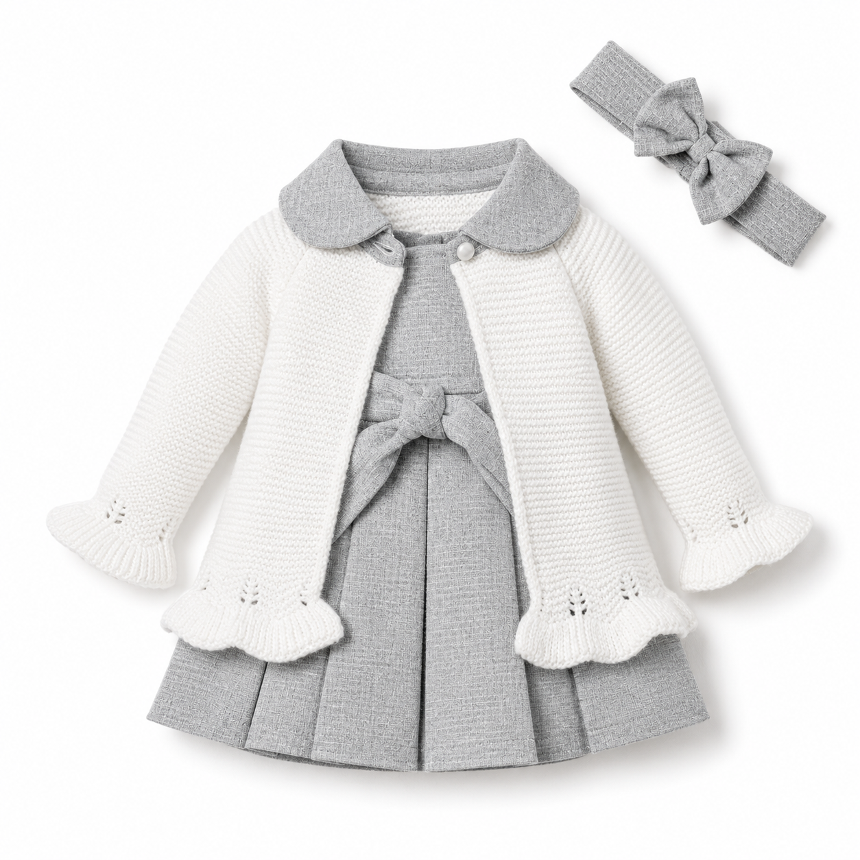 Graceful Bow Dress Set