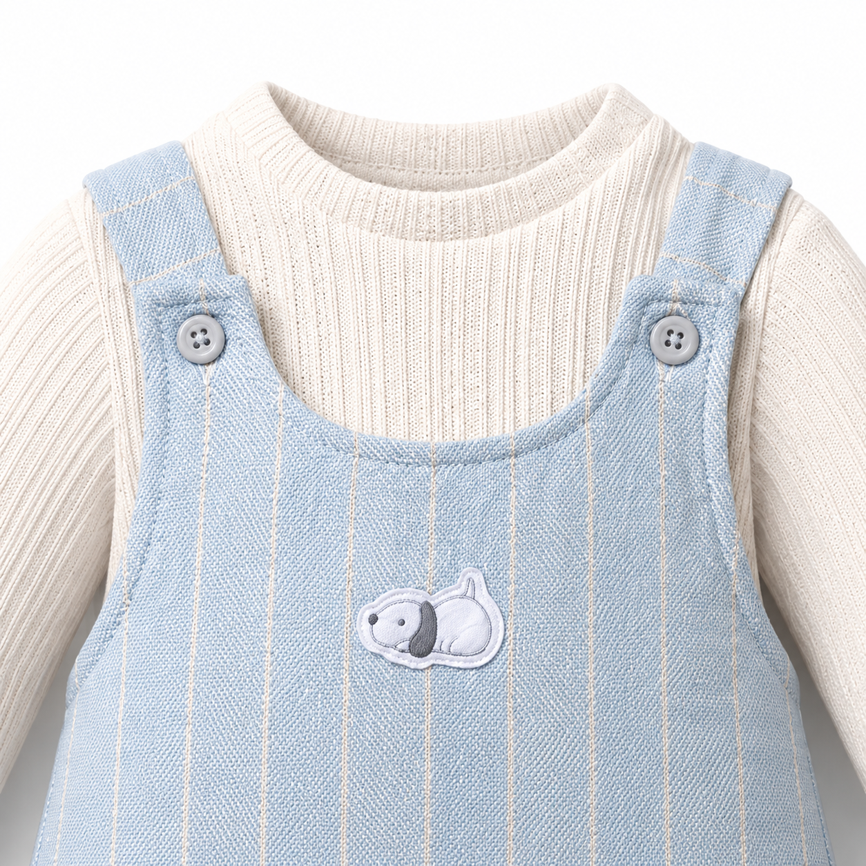 Little Puppy Overall Set