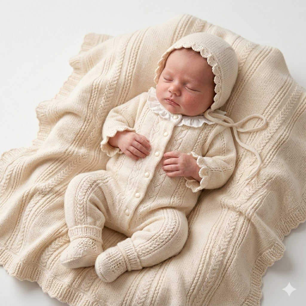 Baby Girl Coral NewBorn Set