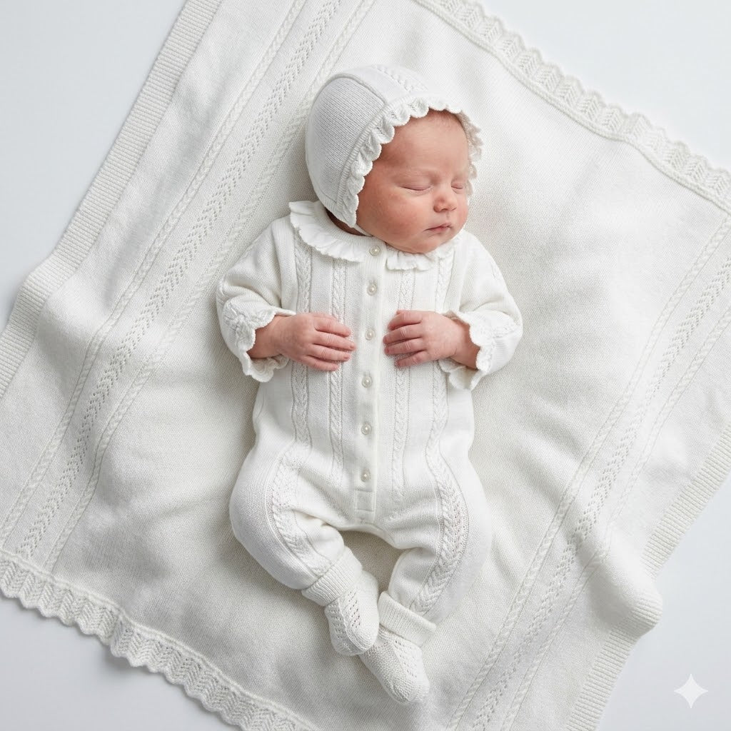Baby Girl Elegant Gray NewBorn Set